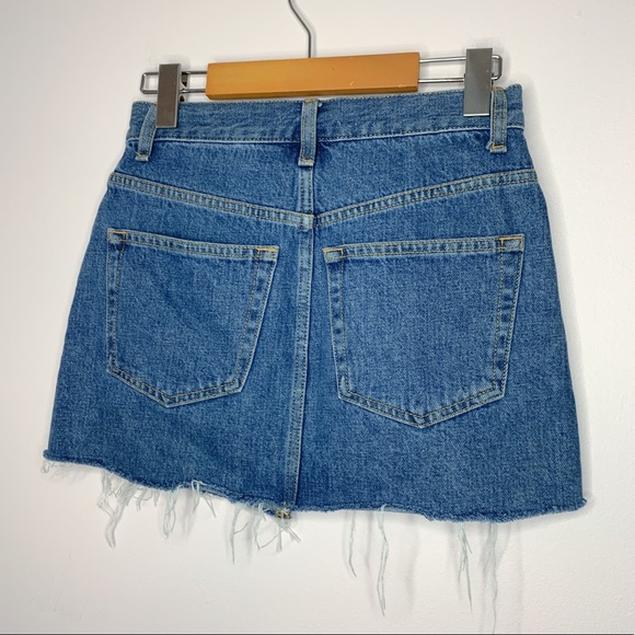 Aritzia Golden by TNA Testani Jean Skirt 0 - Picture 7 of 9